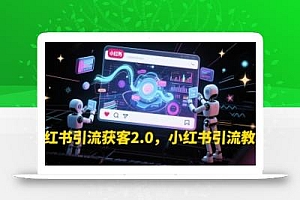 小红书引流获客2.0,小红书引流教程