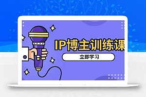 IP博主训练课,定位账号,推荐热门赛道,搭建涨粉架构,拍出更吸粉视频
