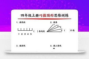 四上数学巧数构图