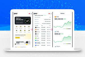 海外版AI量化区块链系统源码 UI精美