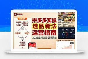 王校长9月12拼多多实操新玩法,全链路涵盖从店铺选品、找对标,布局链接,推广玩法等多维度运营思路