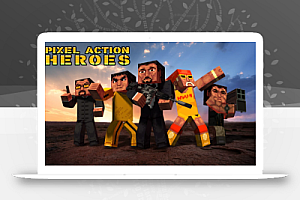 《方块世界:像素动作英雄 Pixel Action Heroes》Switch英文版NSZ下载