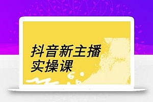 抖音新主播实操课,直播间流量运营线上实操课(18节)