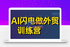 大卫·AI闪电做外贸训练营(更新4月)