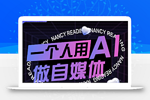 南希小盖·一个人用AI做自媒体(更新9月)