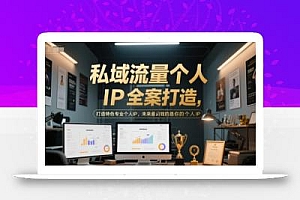 私域流量个人IP全案打造,打造特色专业个人IP,未来最值钱的是你的个人IP