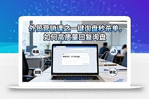 外贸营销课之一键询盘秒杀单,如何高质量回复询盘