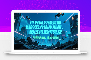 付费文章《世界局势骤变前必做的五大生存准备,错过将追悔莫及》