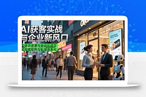 AI获客实战与企业新风口,实体店逆袭与自动化成交 短视频矩阵与私域体系化
