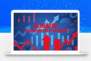 私域致胜,从0到1搭建客户成交体系
