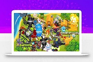 《猴子塔防6/Bloons TD 6》PC中文版下载-含v50.2