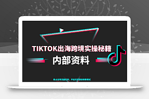 TikTok跨境电商0-1搭建运营(更新10月)