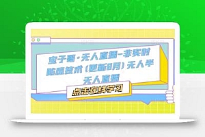 宝子哥·无人直播-非实时防风技术(更新25年6月)无人半无人直播