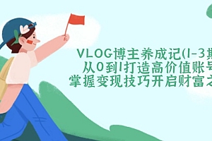 VLOG博主养成记(1-3期