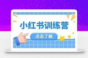 小红书训练营,助小白入门,掌握技巧变达人,课程实操又全面(12节课)