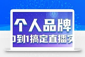 个人品牌:从0到1搞定直播实操,用直播为你的个人品牌赋能,六大实操板块,放大个人影响力
