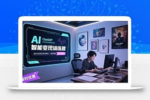 AI智能变现训练营,ChatGPT写作变现,电影解说制作,图文带货方法论