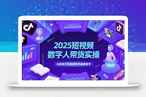 2025短视频数字人带货实操,抖音快手短视频带货最新教学