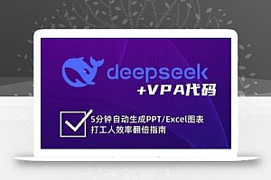 DeepSeek从入门到精通:解锁Excel和VBA高效办公新技能(更新)