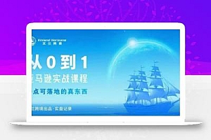 从0-1亚马逊实战课程,亚马逊从0-1,从1-10实操变现
