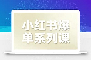 小红书爆单系列课,聚焦小红书电商全链路增长