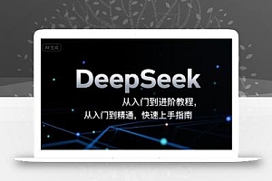 DeepSeek从入门到进阶教程,从入门到精通,快速上手指南