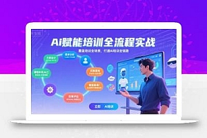 AI赋能培训全流程实站,覆盖培训全场景,打通 Al培训全链路