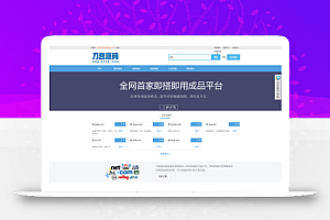 最新域名出售交易平台系统源码 修复版 附教程