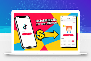 大熊跨境·TikTok从开店到投流的进阶课