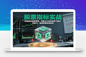 股票指标实战,基金操盘逻辑拆解,洞察主力动向培养个股分析能力把握买卖时机(更新)