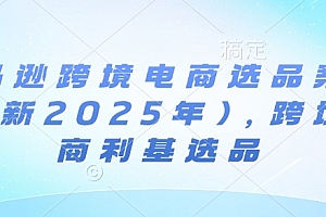 亚马逊跨境电商选品案例(更新2025年3月),跨境电商利基选品