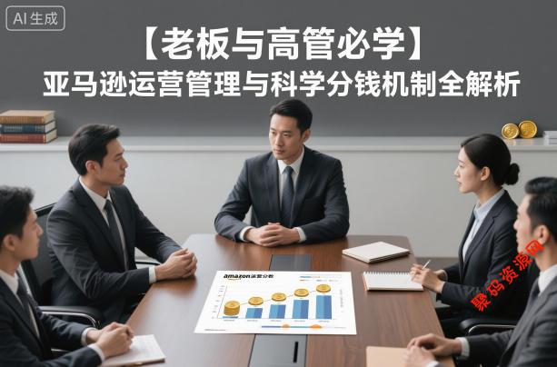 【老板与高管必学】亚马逊运营管理与科学分钱机制全解析