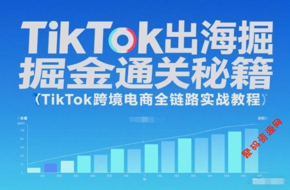 TikTok出海掘金通关秘籍,TikTok跨境电商全链路实战教程